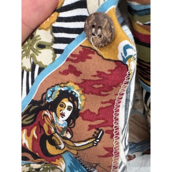 Reyn Spooner Joe Kealoha Mens Shirt Sz XXL Short Sleeve Button Front Hawaiian - Picture 4 of 10